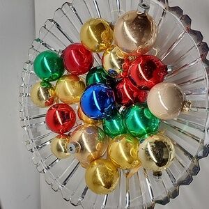 21 Vintage glass Christmas Baubles